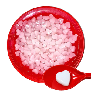 Export Quality Heart Shape Nata De Coco Coconut <b>Jelly</b> <b>Pudding</b> Unique Ingredient for Fruit Drinks Vietnam 10kg - Product Image 1