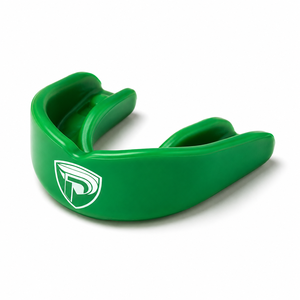 DUMELA INTERNATIONAL Protège-dents en silicone souple vert avec logo personnalisé pour la boxe, les arts martiaux mixtes, unisexe adulte - Product Image 1