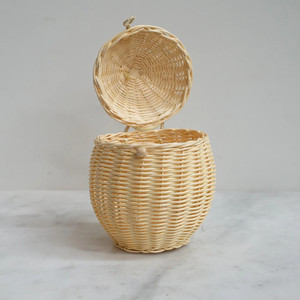 Sac à main en rotin en forme d'œuf pour enfants, adorable petite pochette, meilleur prix, sacs à main naturels pour enfants - Product Image 4