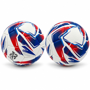 Ballons de football officiels taille 5, personnalisés, sublimés, de haute qualité, écologiques, durables, résistants à l'eau et légers, vente en gros - Product Image 6