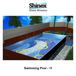 Mosaico para Paredes Interiores y Piscinas Exteriores, para Jardín, Patio Trasero de Villa, Piscina y Uso Escolar, Resistente a los Ácidos y Antideslizante - Product Image 3