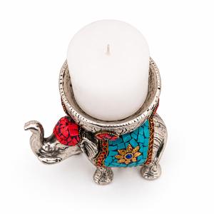<b>Elephant</b> Bowl Candle Holder Aluminium Decorative Bowl Stand Ethnic Home Decor <b>Gift</b> Wholesale - Product Image 4