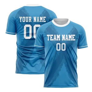 Camiseta de Fútbol Unisex 2025, Nueva Uniforme de Entrenamiento de Fútbol Universitario para Verano/Invierno, Personalizable con Logotipo, Nombre y Número - Product Image 4