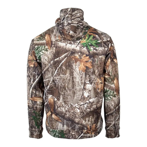 OEM Streetwear Custom Y2K Distressed Vintage Washed Camouflage Real <b>Tree</b> Heavy <b>Weight</b> 100% Cotton Oversized Cropped Hoodie Men - Product Image 2