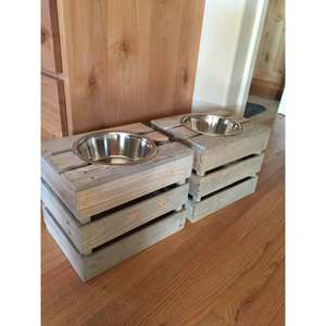 Gamelle pour chien en bois durable et écologique, produit promotionnel pour animaux de compagnie pour servir de la nourriture pour chien - Product Image 5