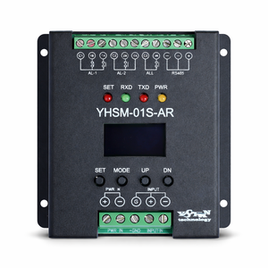 Module de contrôle de détection de fuites à 1 canal pour acides et alcalis |   RS-485 Modbus |   IP65 |   DC24V |   Système d'alarme de fuite de produits chimiques industriels - Product Image 1