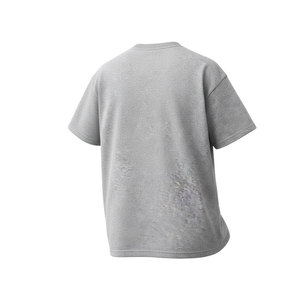 เสื้อยืดโอเวอร์ไซส์คุณภาพสูง 240 แกรม พิมพ์โลโก้ได้ ผ้าฝ้าย 100% ทรงหลวม สีพื้น ไหล่ตก สำหรับผู้ชาย - Product Image 3