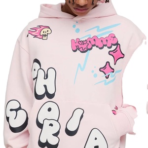 Sudaderas Extra Grandes de Alta Calidad para Invierno, Ropa Urbana, 500 Gsm, Sudaderas de Algodón Estampadas - Product Image 6