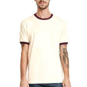 Camisetas Ringer de Algodón, Camisetas con Estampado Personalizado, Camiseta Ringer de Algodón Core - Product Image 5