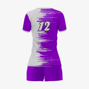 Maillots de volley-ball pour femmes en polyester, design unique, impression par transfert thermique, uniformes d'équipe de volley-ball personnalisés pour clubs - Product Image 4