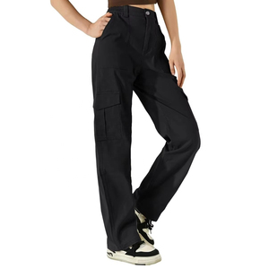 Pantalones de Moda para Mujer 2026, Pantalones Casuales con Logotipo Personalizado, Pantalones Anchos de Mezclilla Estilo Boyfriend para Damas - Product Image 6