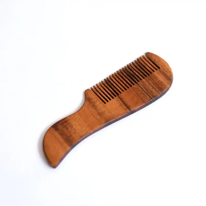 Peines de Madera Tallados a Mano con Diseños Variados para Peinar el Cabello, Artesanía Natural - Product Image 5