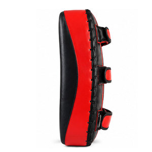 Muay Thai Training Pads Leather Durable Outer Cover Thick <b>Foam</b> <b>Padding</b> Breathable Comfortable Hand Straps Curved Shape Strong - Product Image 5