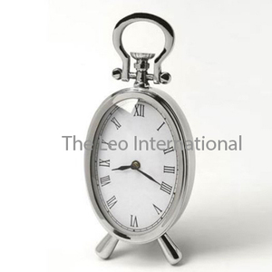 Table Desk Display Decorative <b>Clock</b> Easy Portable Nice Quality Metal Bedside Room Table Decor <b>Clock</b> Latest - Product Image 3