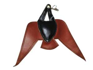 DISCOVER IMPEX Señuelo de caza de cuero artesanal con camuflaje y cuerda para entrenamiento de halcones, kits profesionales para aves de presa - Product Image 4