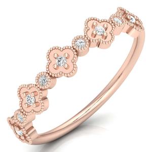 Véritable pierre de diamant américain plaqué or 22 carats bijoux lunette réglage tendance belle bague ronde filles et femmes accessoires de bricolage - Product Image 2