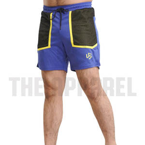 Pantalones Cortos de Baloncesto de Lona con Diseño Nuevo, Hechos a Medida, OEM, para Gimnasio, Fitness, Casual, Running, Streetwear, Malla, Hasta la Rodilla, Secado Rápido - Product Image 3