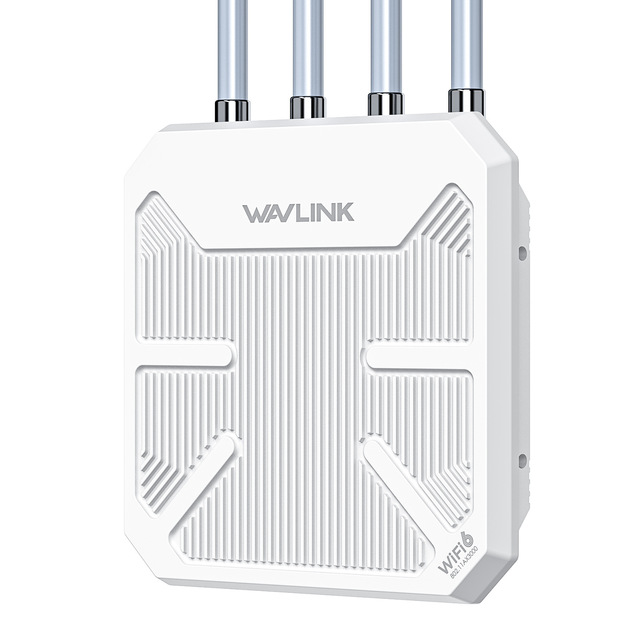 Wavlink Wifi6 3000Mbps Outdoor Wifi Extender Omnidirectional Antenna Repeater Ax3000 Wifi 6 Outdoor Mesh Router Access Point