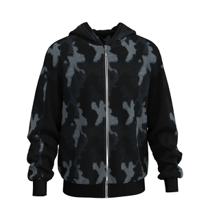 Sudadera con Capucha Sublimada de 180 g/m², Ropa Deportiva para Hombre, Multicolor, para Invierno, Gimnasio, Entrenamiento, Running, con Capucha y Cordón - Product Image 2