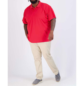 Chemises pour hommes en coton uni grande taille à séchage rapide avec logo OEM, coupe ajustée, respirantes, manches courtes – En promotion - Product Image 4