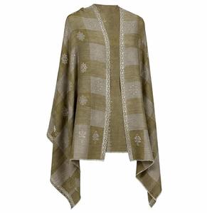 Echarpe de Lana Fina de Cachemira para Mujer VIC, 70x200 cm, Transpirable, para Uso Diario y al Aire Libre, Hecho en India y Pakistán - Product Image 1