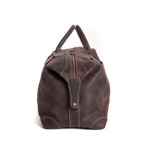 Nouveauté Sac de voyage décontracté pour homme en cuir véritable, imperméable, grande capacité, sac de voyage pour homme - Product Image 3