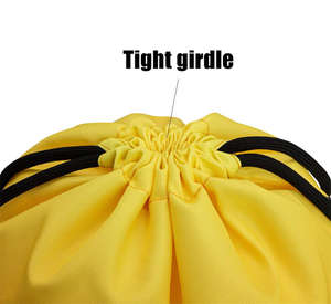 Bolsa con Cordón de Nailon Sublimado con Logotipo Personalizado, Impermeable, Mochila de Poliéster, Bolsa Deportiva con Cordón y Logotipo - Product Image 4