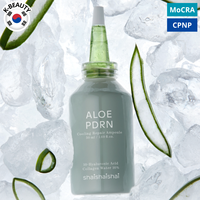 Cosmétiques Coréens : Sérum Ampoule Rafraîchissante à l'Aloès et PDRN, Acide Hyaluronique, Anti-Âge, Végan, Apaisant, Hydratant, Éclaircissant, Collagène