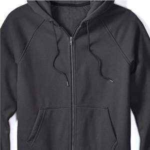 Sudaderas con Capucha Personalizadas de Gran Tamaño, de Alta Calidad, 100% Algodón, Forro Polar, Invierno, Cierre Completo, Bordadas, Resistentes al Viento, para Hombre, con Logotipo Personalizado - Product Image 3