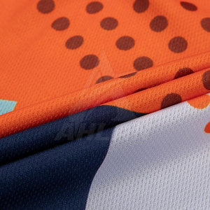Maillot de cyclisme à manches courtes en matière flexible pour cyclistes professionnels - Product Image 3