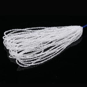 Cuarzo Herkimer Natural Blanco Excelente, Cuentas de 3 mm, 16 Pulgadas, 13 Quilates - Product Image 3