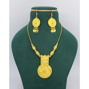 Oman Spécial Designer Plaqué Or Collier pour Femmes Indien Exclusif Designs Omani Vintage Perles Collier Ethnique Dubaï Bijoux - Product Image 5