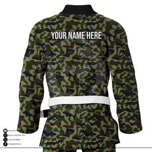 ผู้ผลิตชุดยิวยิตสูบราซิลเลี่ยนคุณภาพพรีเมียม ผ้าทอเพิร์ลวีฟ 100% ผ้าฝ้าย ซับในแบบซับลิเมชั่น รับผลิตตามแบบ OEM พร้อมโลโก้ - Product Image 6