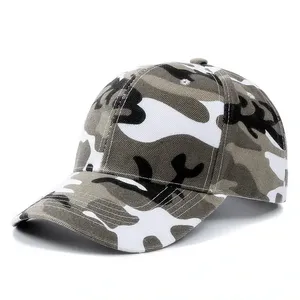 Adjustable Camouflage Baseball Cap Breathable Polyester Unisex Outdoor <b>Hat</b> Spring <b>Summer</b> Casual Style - Product Image 5