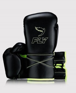 Gants de boxe Fly, qualité supérieure, couleur personnalisée, en cuir véritable, légers, imperméables, entraînement et sparring MMA Muay Thai - Product Image 1