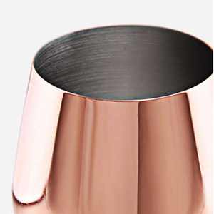 Direct Factory Sale Gold Plated Stainless Steel Modern Short Stem Sustainable 301-400ml Capacity <b>Goblet</b> for <b>Wine</b> Mocktails - Product Image 4