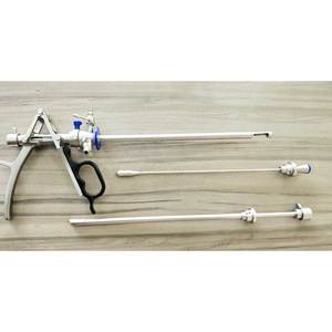 Juego de Instrumentos Quirúrgicos para Extracción de Cálculos Urinarios Mauermayer con Obturador, de Acero Inoxidable para Perros, SURGINEXA - Product Image 3