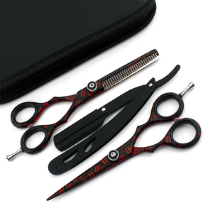 Barber Salon Thinning <b>Shears</b> Kits 2021 Beautiful Barber Kits,Wholesale <b>Top</b> Quality Barber Saloon Kits - Product Image 1