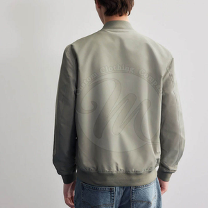 เสื้อแจ็คเก็ตผู้ชายแบบสั่งทำพิเศษ - Urban Technical Bomber - ผ้าฝ้ายระบายอากาศได้ 100% - ไส้ใยโพลีเอสเตอร์/ผ้าฝ้ายเนื้อหนา - Product Image 3