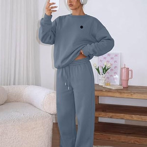 Ensemble de survêtement pour femme de qualité supérieure, doux et confortable, deux pièces, tenue décontractée pour tous les jours, les voyages, la détente et les week-ends. - Product Image 6