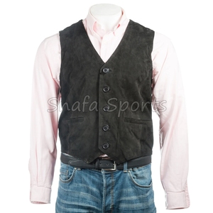 เสื้อกั๊กหนังผู้ชายไซส์ใหญ่แฟชั่น ดีไซน์สั่งทำได้ ขายส่ง คุณภาพสูง ราคาถูก - Product Image 2