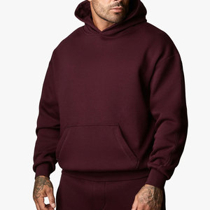 Sudadera con Capucha Extra Grande de Algodón, Unisex, Estilo Urbano, Directo de Fábrica - Product Image 1