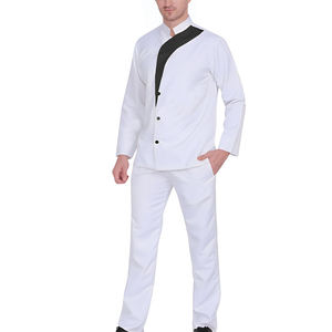 Veste de chef unisexe, nouveau design, respirante, coupe-vent, imperméable, en coton, logo personnalisé, uniforme professionnel pour hôtel et restaurant - Product Image 2