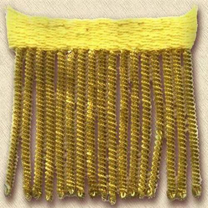 Customized Size Home Textile Fashionable <b>Curtain</b> Garment Decorative <b>Wire</b> Fringes Bulk Wholesale 2026 Custom Color Gold Bullion - Product Image 1