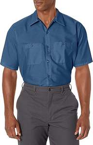 เสื้อเชิ้ตทำงานผู้ชายคุณภาพสูง ทรงปกติ แขนสั้น - Product Image 2