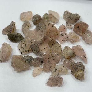 Natural Dotted Quartz Rough Uncut Facet Grade Raw Quartz Gemstone Multi Color Free <b>Size</b> for Jewelry Making Wholesale AA India - Product Image 4