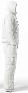 Conjunto de Camping Personalizado para Hombre, Camisa con Capucha y Manga Larga Elástica, 100% Poliéster Antiarrugas de Secado Rápido - Product Image 4