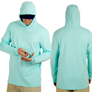 Chemise de pêche unisexe à manches longues, coupe ajustée, anti-UV UPF 50, imperméable, coupe-vent, séchage rapide, confortable et douce – Grande taille – Offre spéciale - Product Image 5