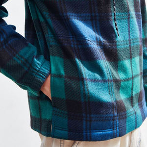 Sweat à capuche polaire à carreaux Boggner personnalisé pour homme – Chaud, thermique, coupe-vent, idéal pour le ski et le snowboard en extérieur - Product Image 6