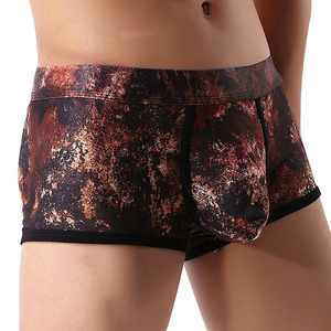 Sous-vêtements pour hommes respirants, de haute qualité, écologiques, antibactériens, boxers et caleçons, en spandex/polyester, sur mesure - Product Image 1
